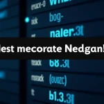 The image shows a laptop screen displaying various hosting plan options and tools for finding dedicated web hosting deals.