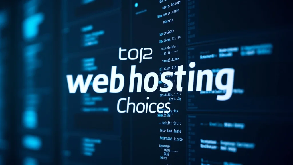 Top 5 Web Hosting Choices